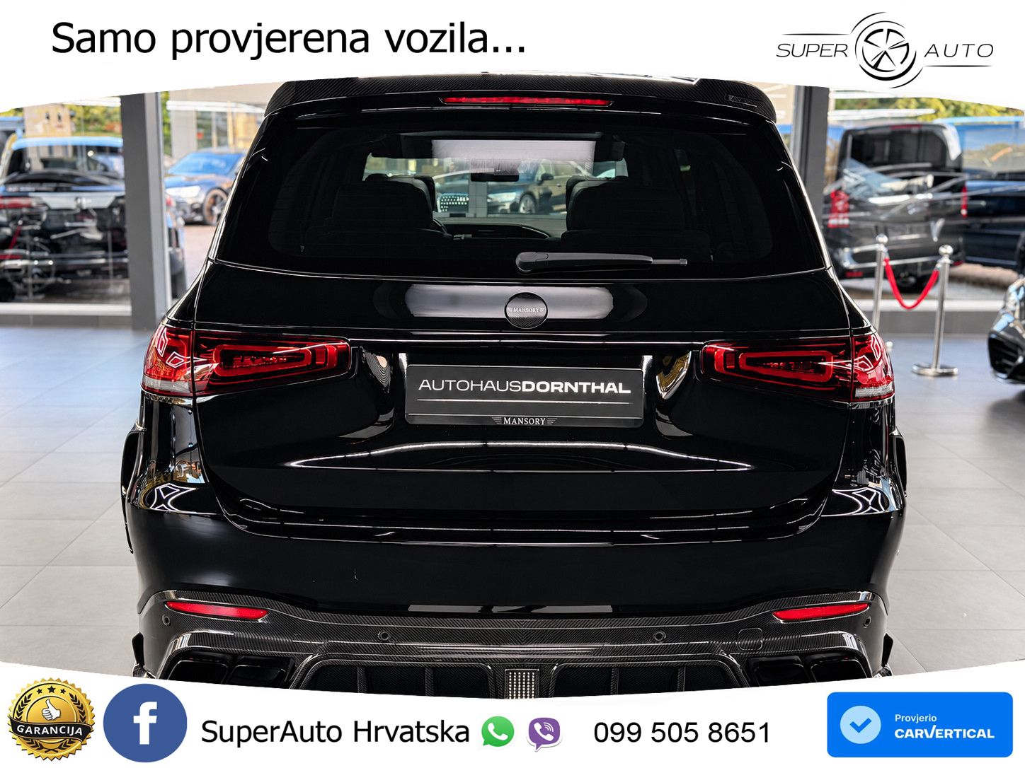 Mercedes-Benz GLS AMG GLS 63 V8 EQ Boost 4MATIC+ TCT ACC+HEAD+4xGR SJED+360+PANO