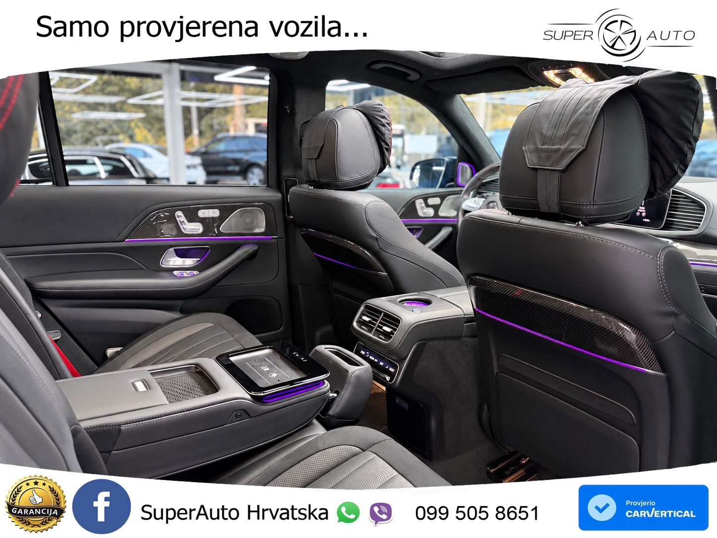 Mercedes-Benz GLS AMG GLS 63 V8 EQ Boost 4MATIC+ TCT ACC+HEAD+4xGR SJED+360+PANO