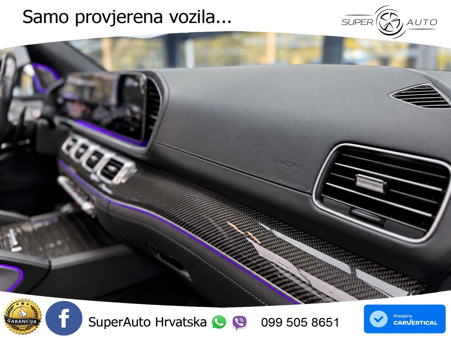 Mercedes-Benz GLS AMG GLS 63 V8 EQ Boost 4MATIC+ TCT ACC+HEAD+4xGR SJED+360+PANO