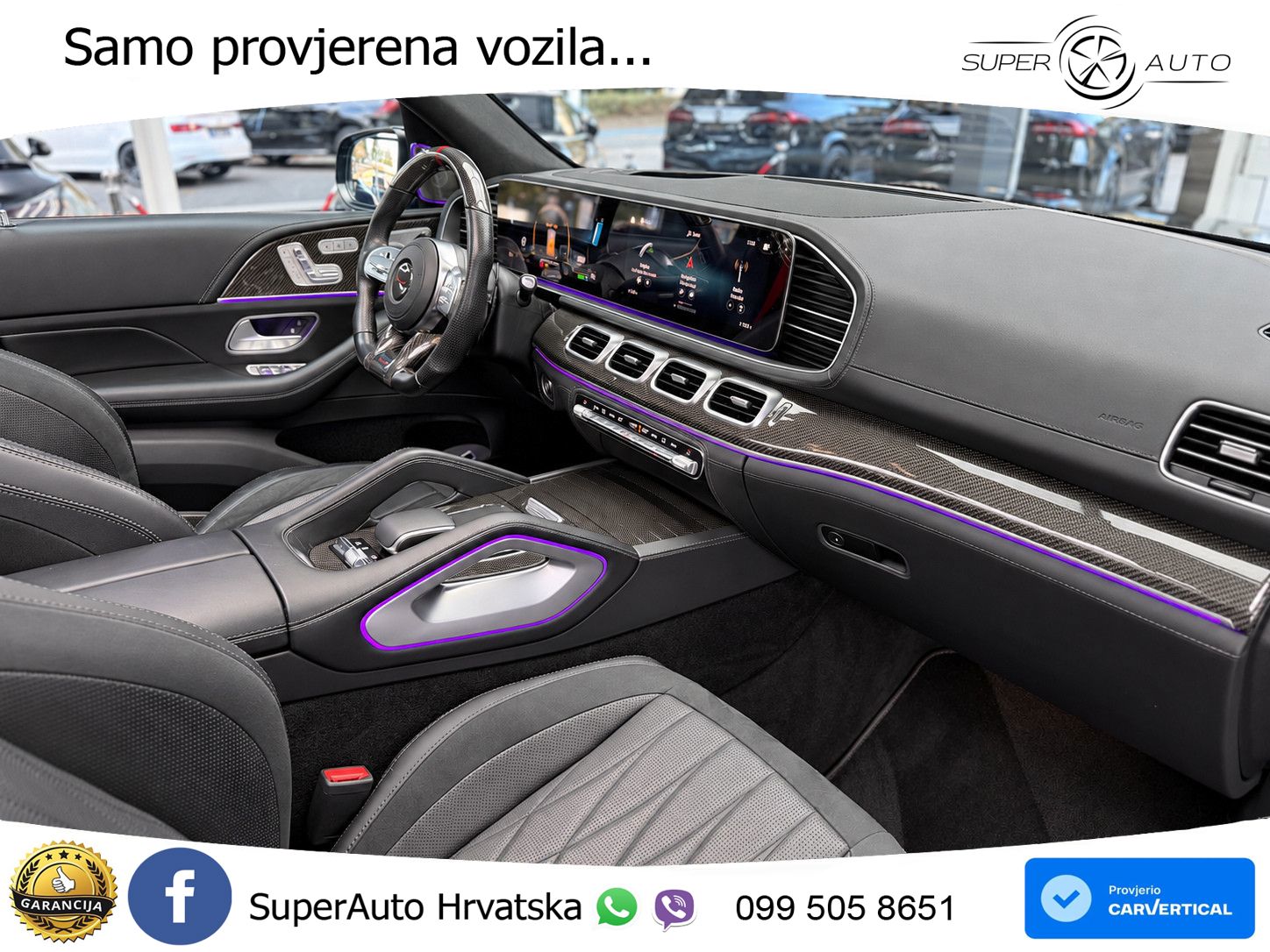 Mercedes-Benz GLS AMG GLS 63 V8 EQ Boost 4MATIC+ TCT ACC+HEAD+4xGR SJED+360+PANO
