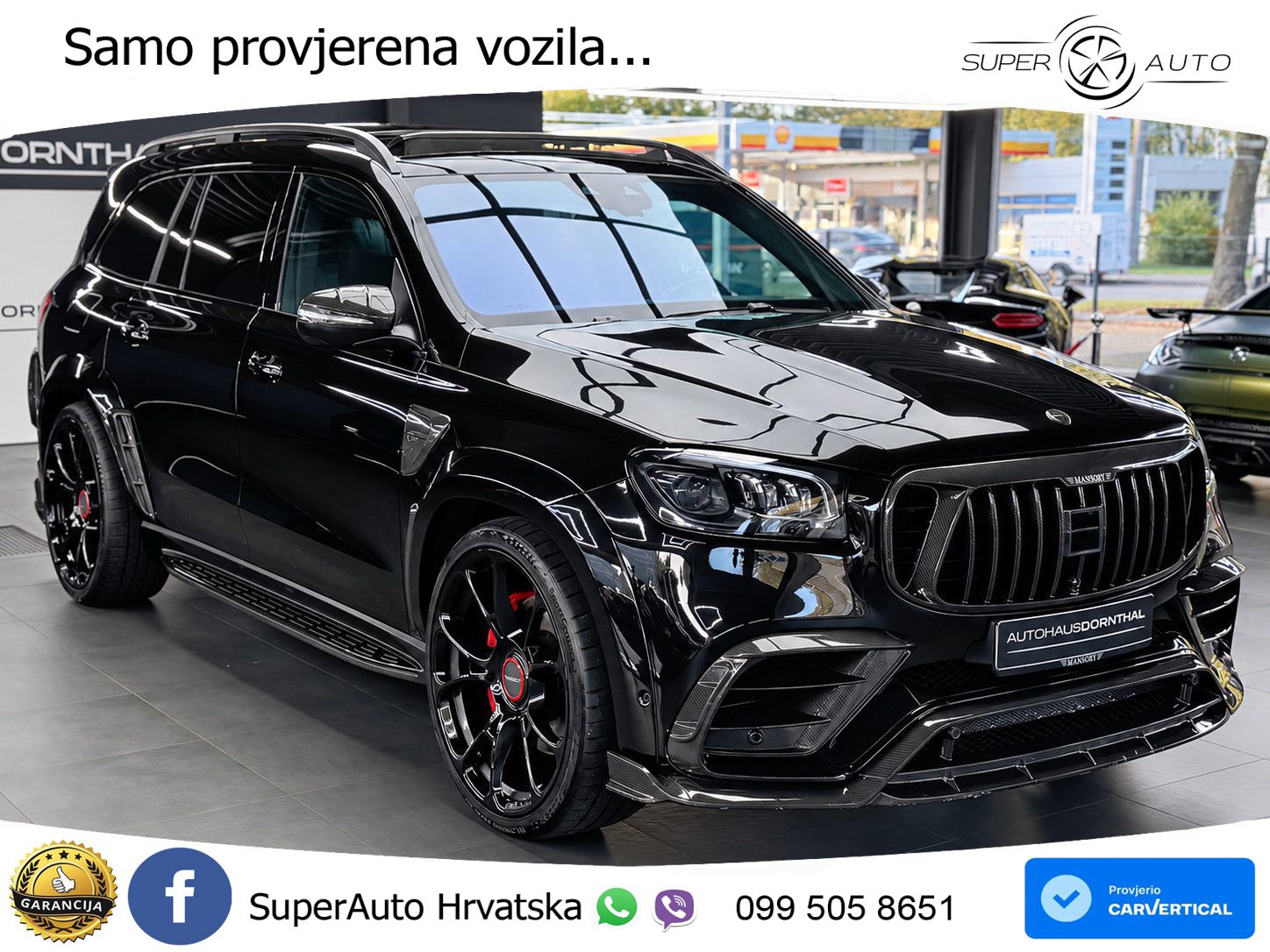Mercedes-Benz GLS AMG GLS 63 V8 EQ Boost 4MATIC+ TCT ACC+HEAD+4xGR SJED+360+PANO