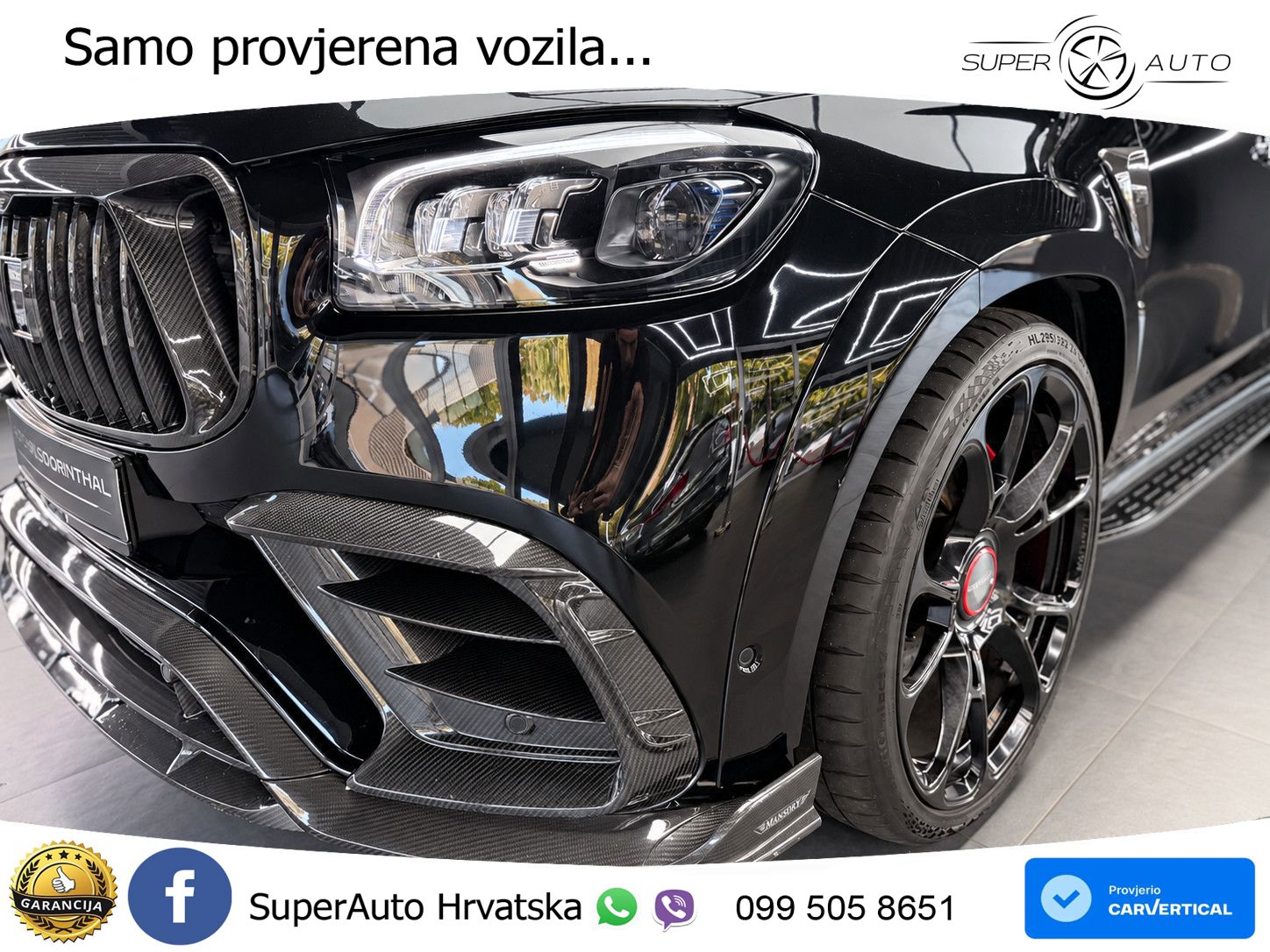 Mercedes-Benz GLS AMG GLS 63 V8 EQ Boost 4MATIC+ TCT ACC+HEAD+4xGR SJED+360+PANO