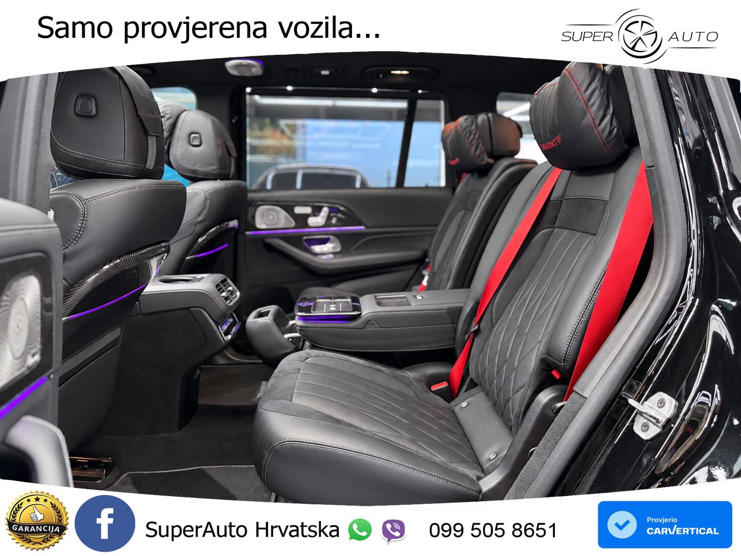 Mercedes-Benz GLS AMG GLS 63 V8 EQ Boost 4MATIC+ TCT ACC+HEAD+4xGR SJED+360+PANO