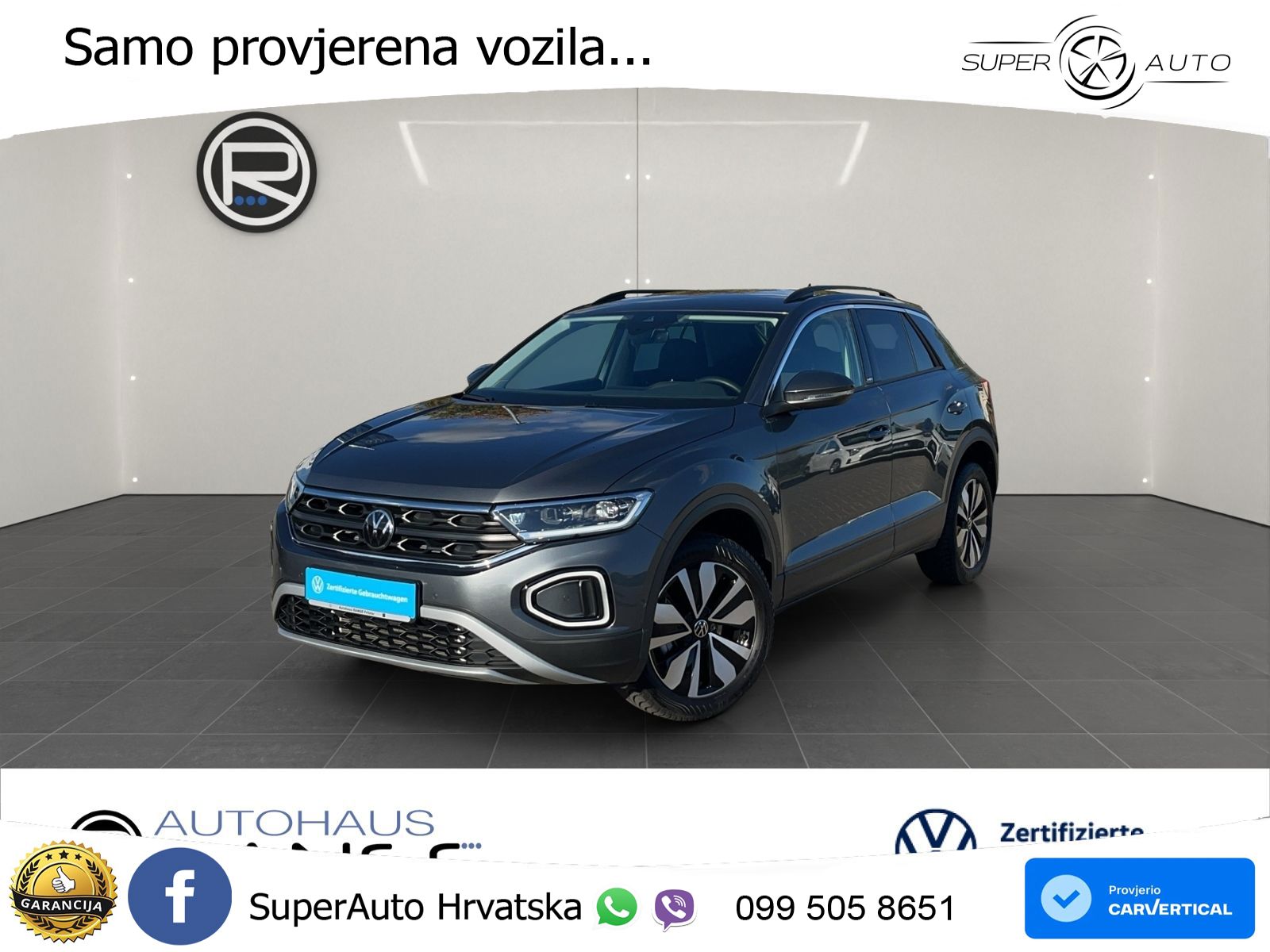 Volkswagen T-Roc 1.5 TSI (150 KS) DSG LED+GR SJED+ACC