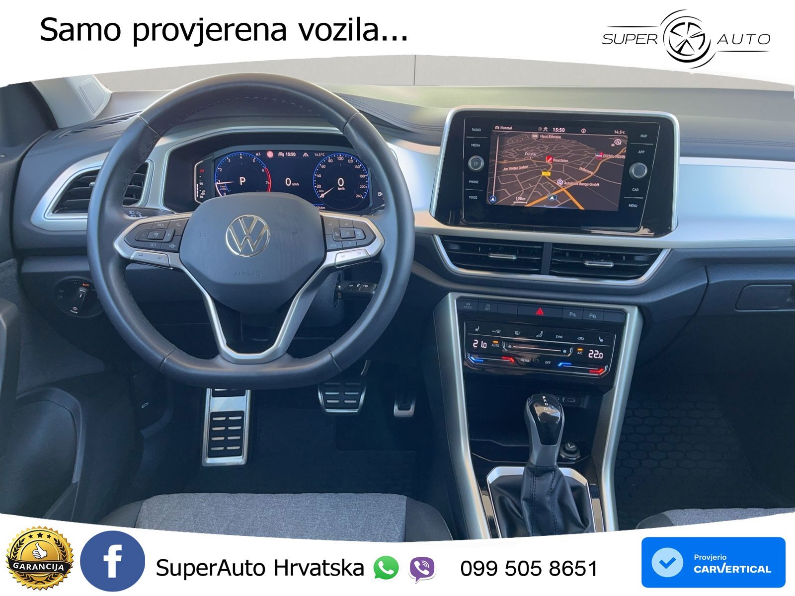 Volkswagen T-Roc 1.5 TSI (150 KS) DSG LED+GR SJED+ACC