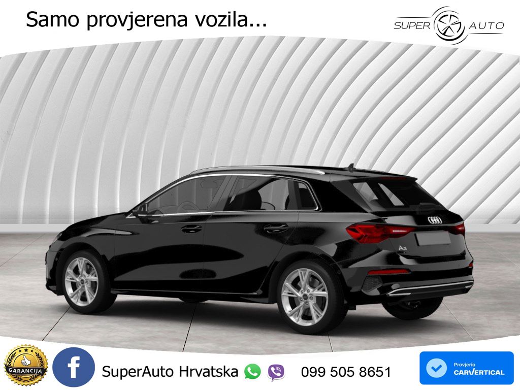Audi A3 35 TDI (150 KS) S tronic LED+GR SJED+ACC
