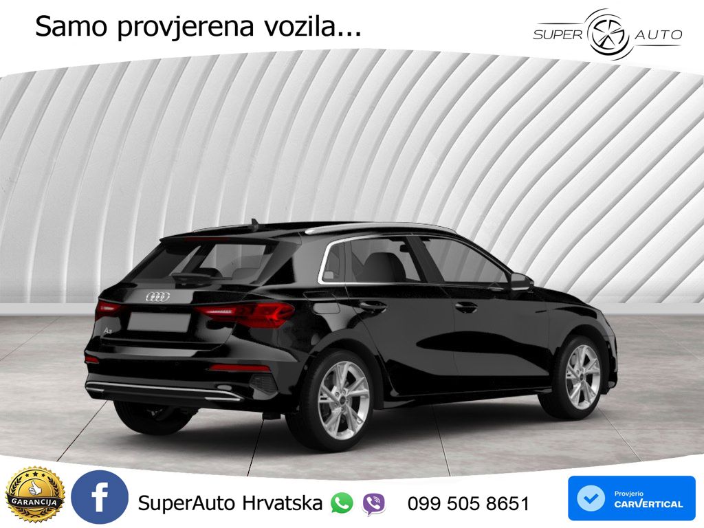 Audi A3 35 TDI (150 KS) S tronic LED+GR SJED+ACC