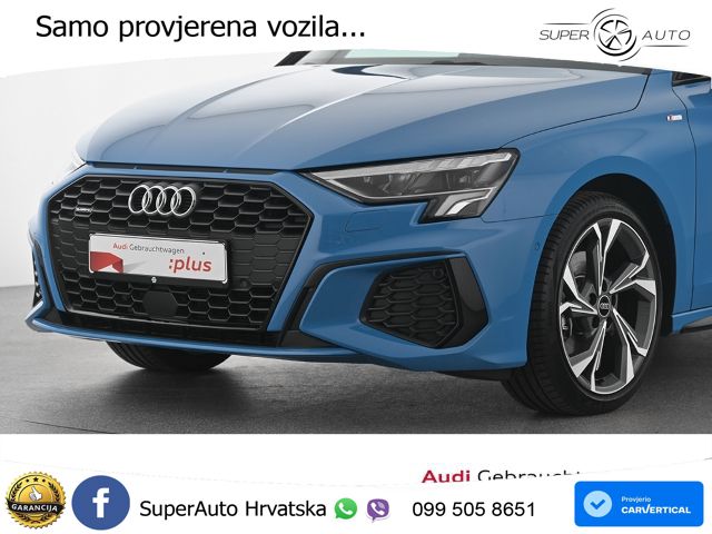 Audi A3 40 TFSI (190 KS) quattro S tronic S line LED+GR SJED+ACC