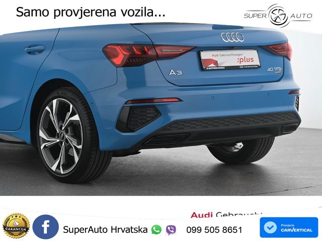 Audi A3 40 TFSI (190 KS) quattro S tronic S line LED+GR SJED+ACC