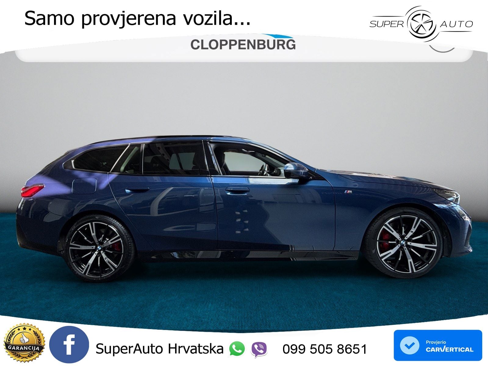 BMW 520d Touring (197 KS) Steptronic M Sport LED+GR SJED+ACC