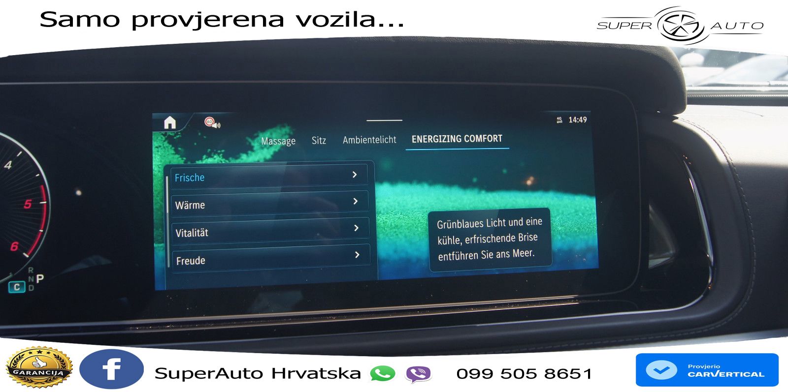 Mercedes G 450d Long (367 KS) 4MATIC 9G-TRONIC AMG ZRAČNI+ACC+4xGR SJED+360