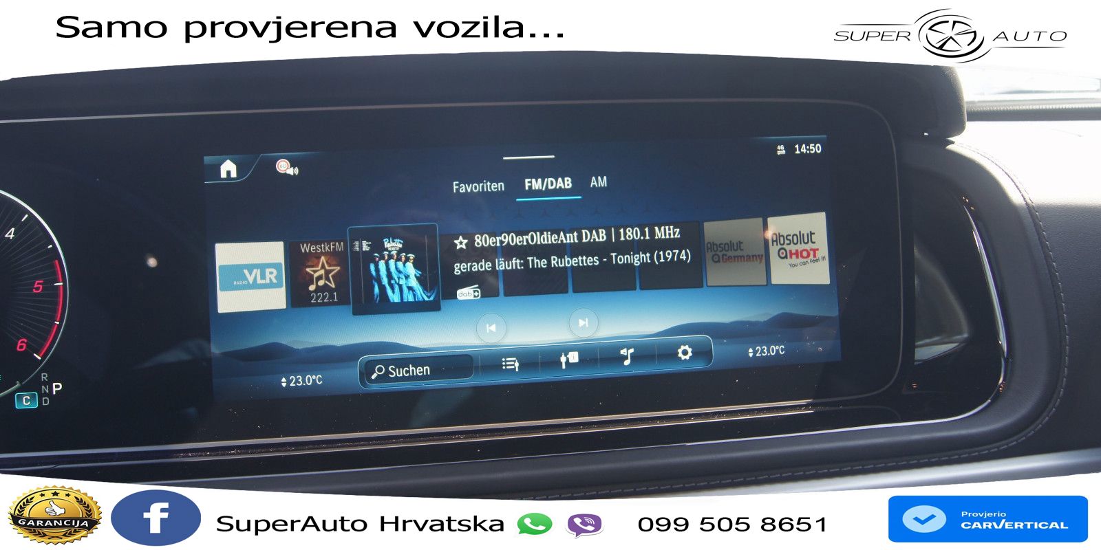 Mercedes G 450d Long (367 KS) 4MATIC 9G-TRONIC AMG ZRAČNI+ACC+4xGR SJED+360