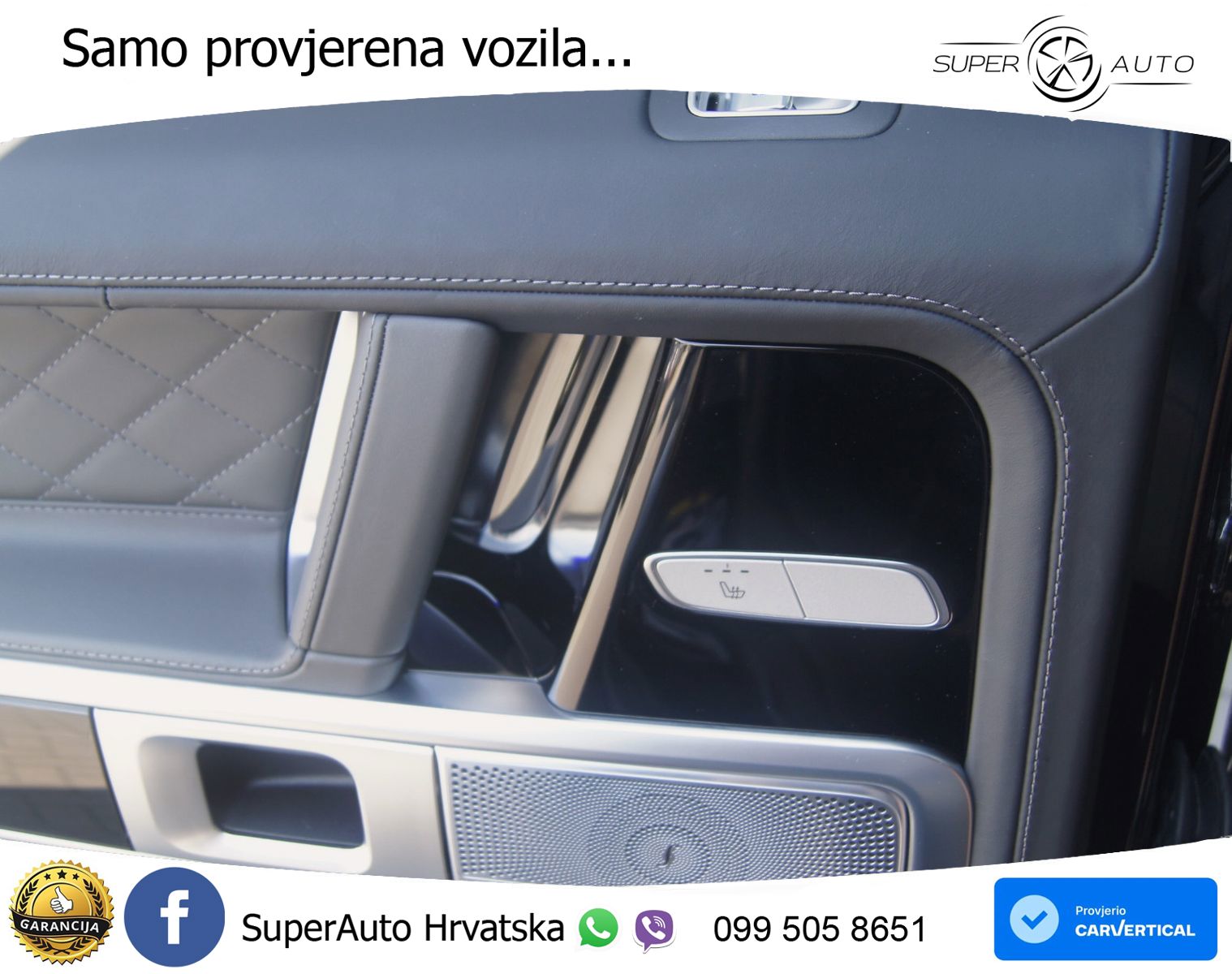 Mercedes G 450d Long (367 KS) 4MATIC 9G-TRONIC AMG ZRAČNI+ACC+4xGR SJED+360