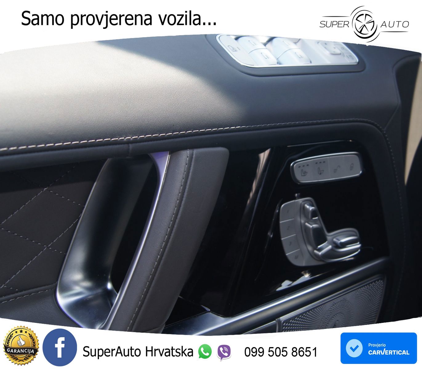 Mercedes G 450d Long (367 KS) 4MATIC 9G-TRONIC AMG ZRAČNI+ACC+4xGR SJED+360