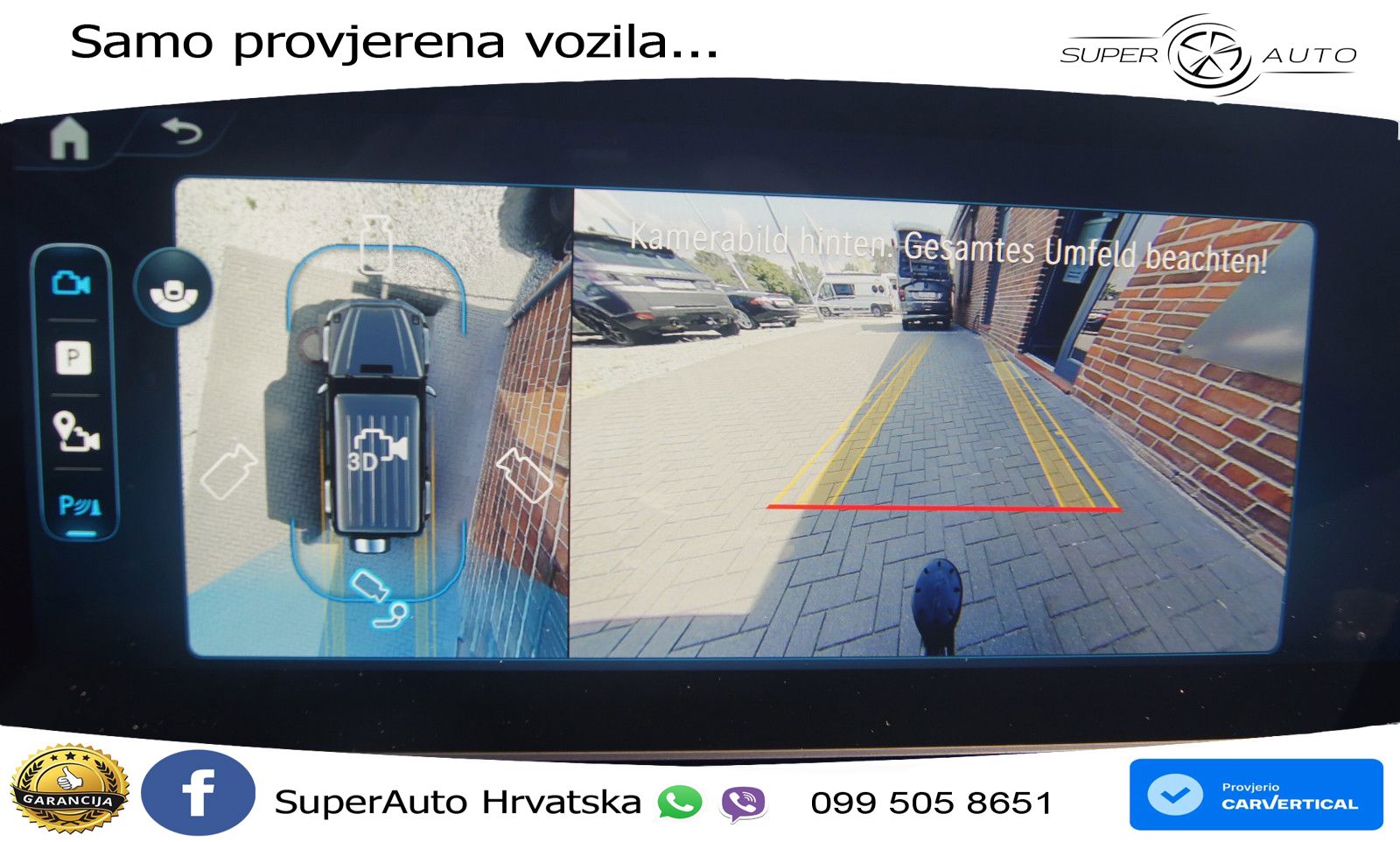 Mercedes G 450d Long (367 KS) 4MATIC 9G-TRONIC AMG ZRAČNI+ACC+4xGR SJED+360