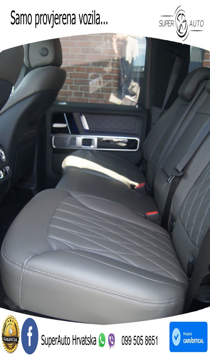 Mercedes G 450d Long (367 KS) 4MATIC 9G-TRONIC AMG ZRAČNI+ACC+4xGR SJED+360