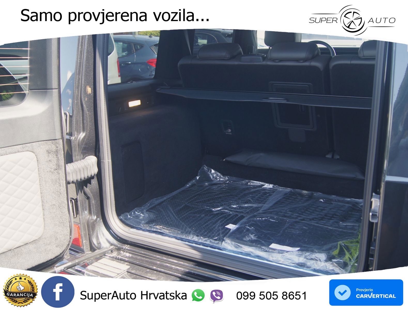 Mercedes G 450d Long (367 KS) 4MATIC 9G-TRONIC AMG ZRAČNI+ACC+4xGR SJED+360