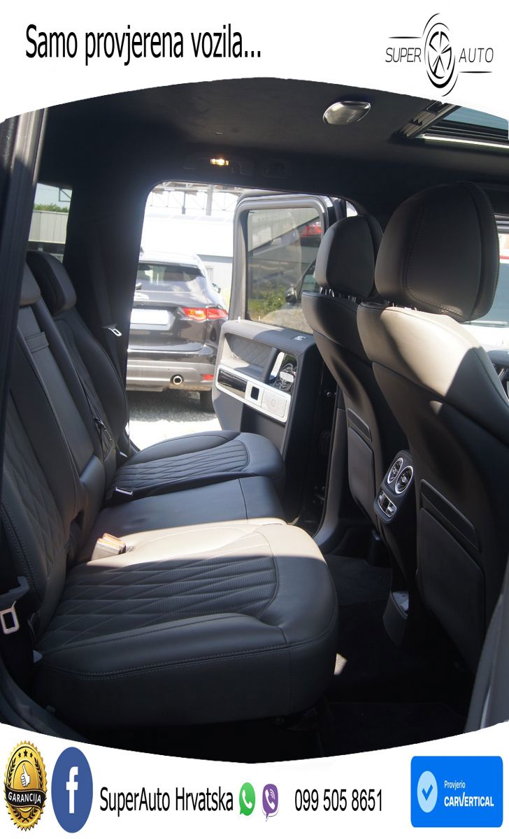 Mercedes G 450d Long (367 KS) 4MATIC 9G-TRONIC AMG ZRAČNI+ACC+4xGR SJED+360