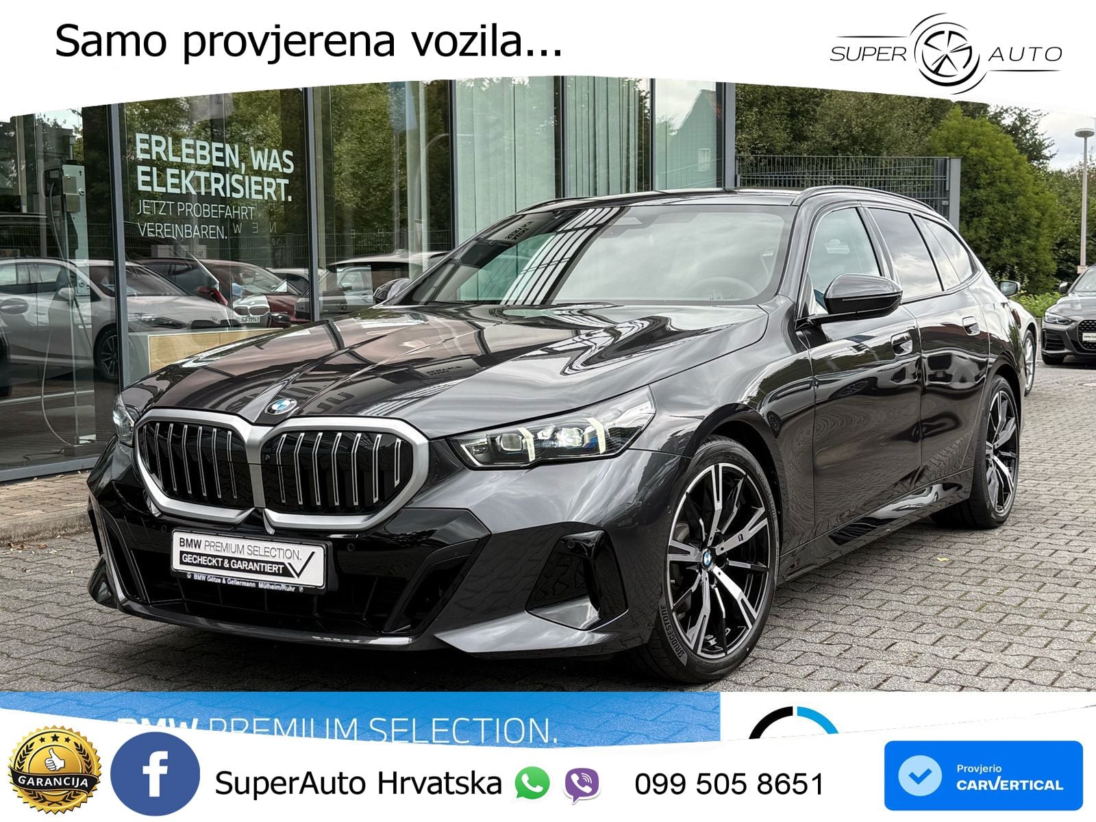 BMW 520d Touring (197 KS) Steptronic M Sport LED+GR SJED+ACC
