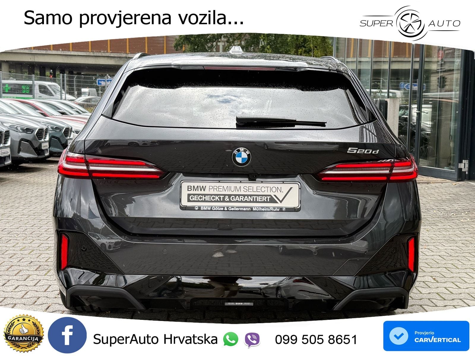 BMW 520d Touring (197 KS) Steptronic M Sport LED+GR SJED+ACC