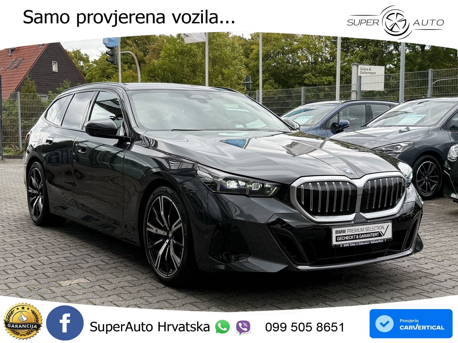 BMW 520d Touring (197 KS) Steptronic M Sport LED+GR SJED+ACC