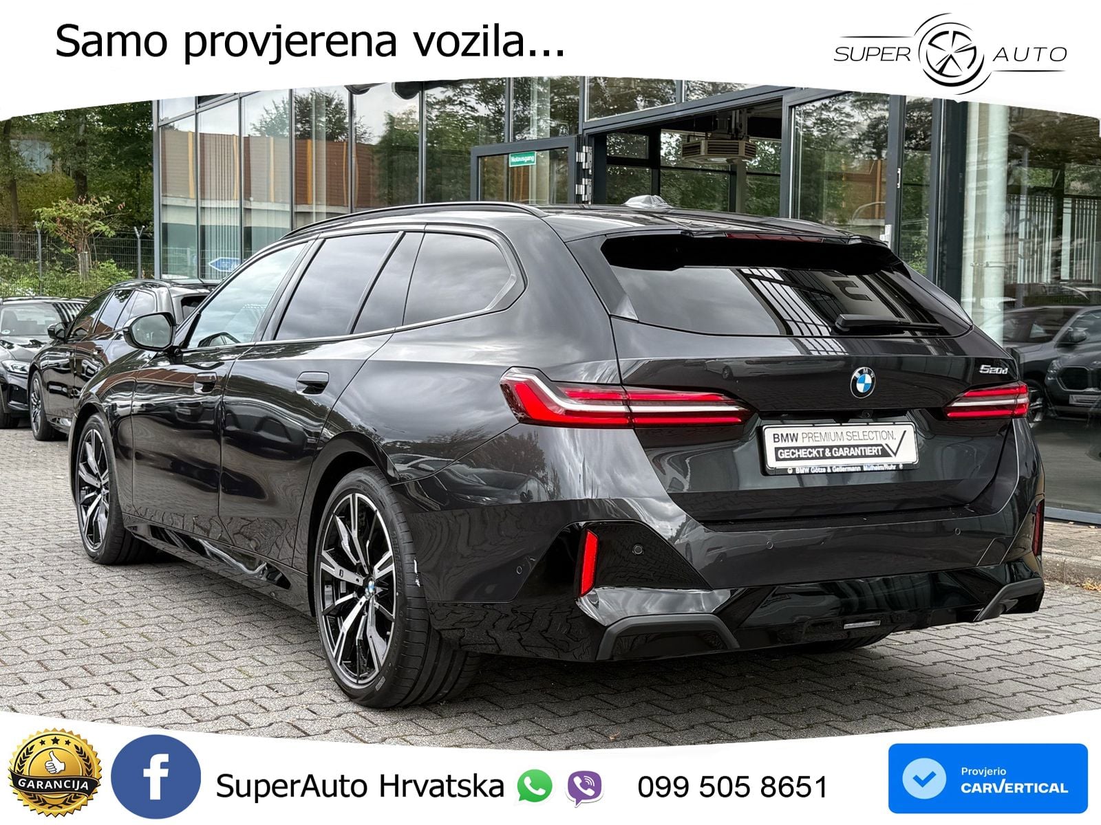 BMW 520d Touring (197 KS) Steptronic M Sport LED+GR SJED+ACC