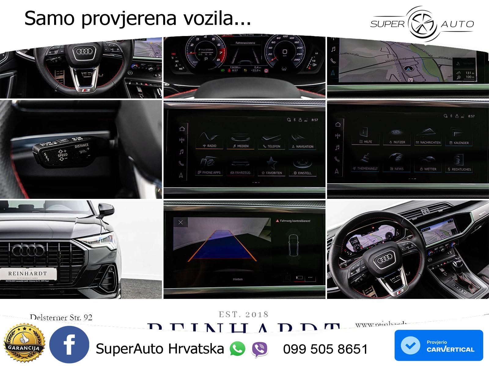 Audi Q3 35 TFSI (150 KS) S tronic 2x S line MATRIX+GR SJED+KAM