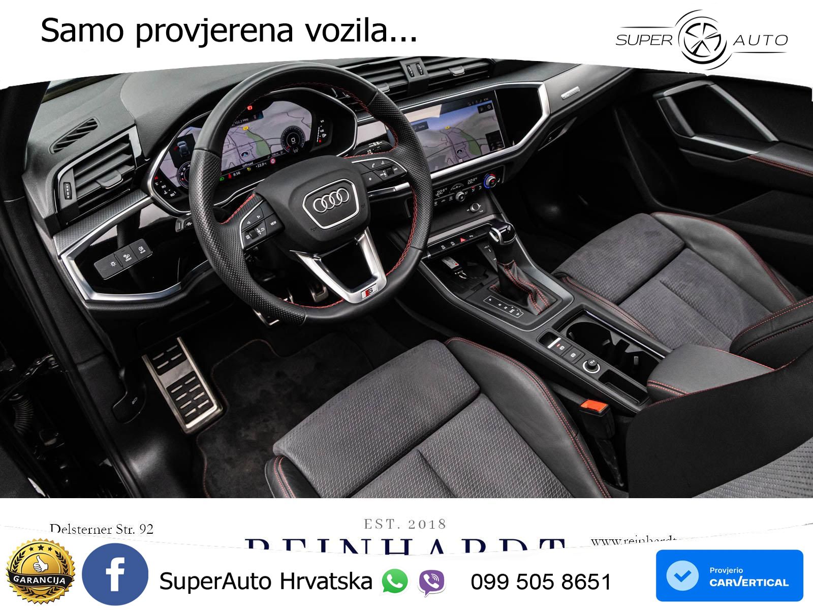 Audi Q3 35 TFSI (150 KS) S tronic 2x S line MATRIX+GR SJED+KAM