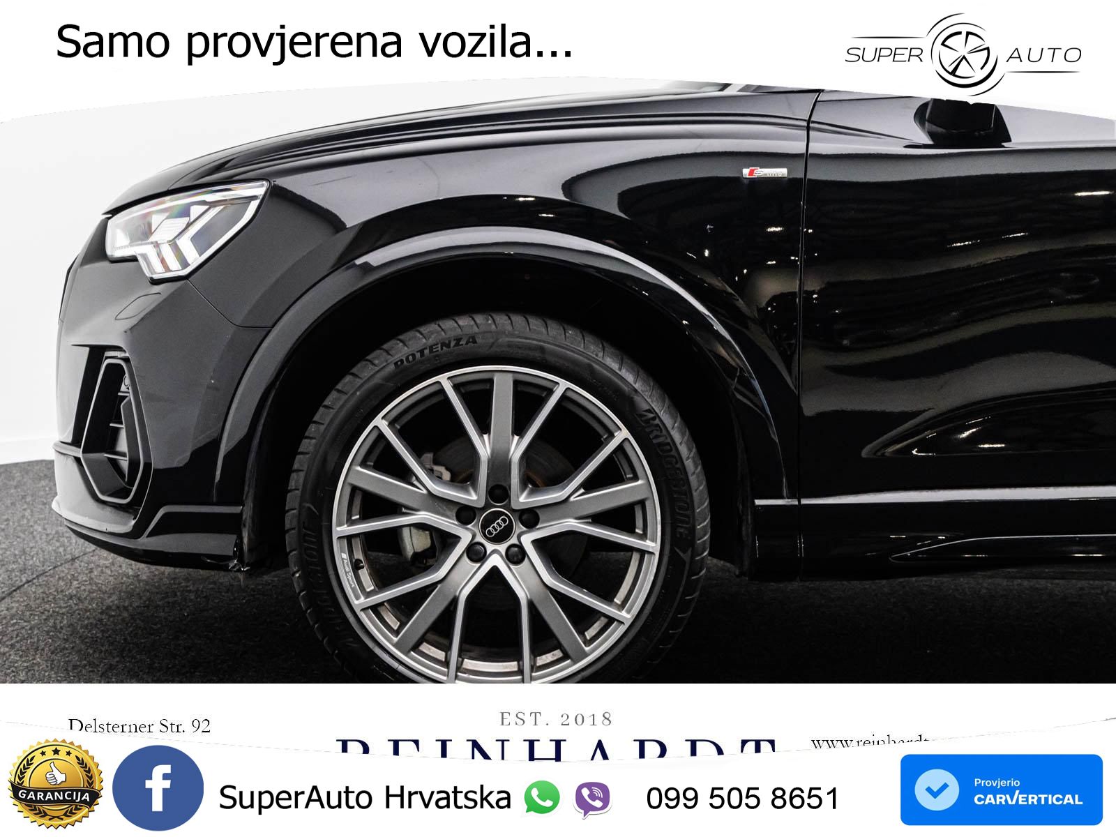 Audi Q3 35 TFSI (150 KS) S tronic 2x S line MATRIX+GR SJED+KAM