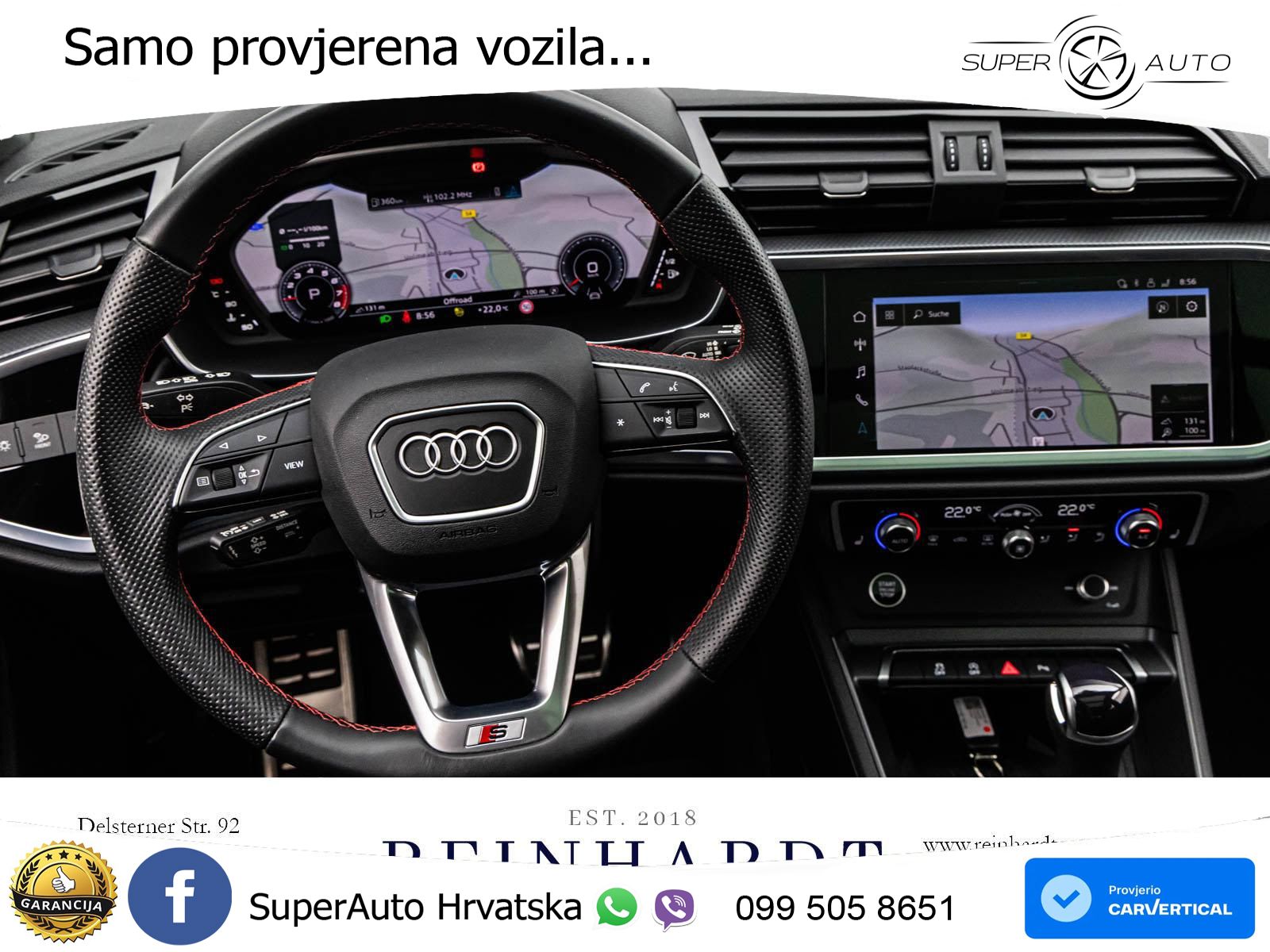 Audi Q3 35 TFSI (150 KS) S tronic 2x S line MATRIX+GR SJED+KAM