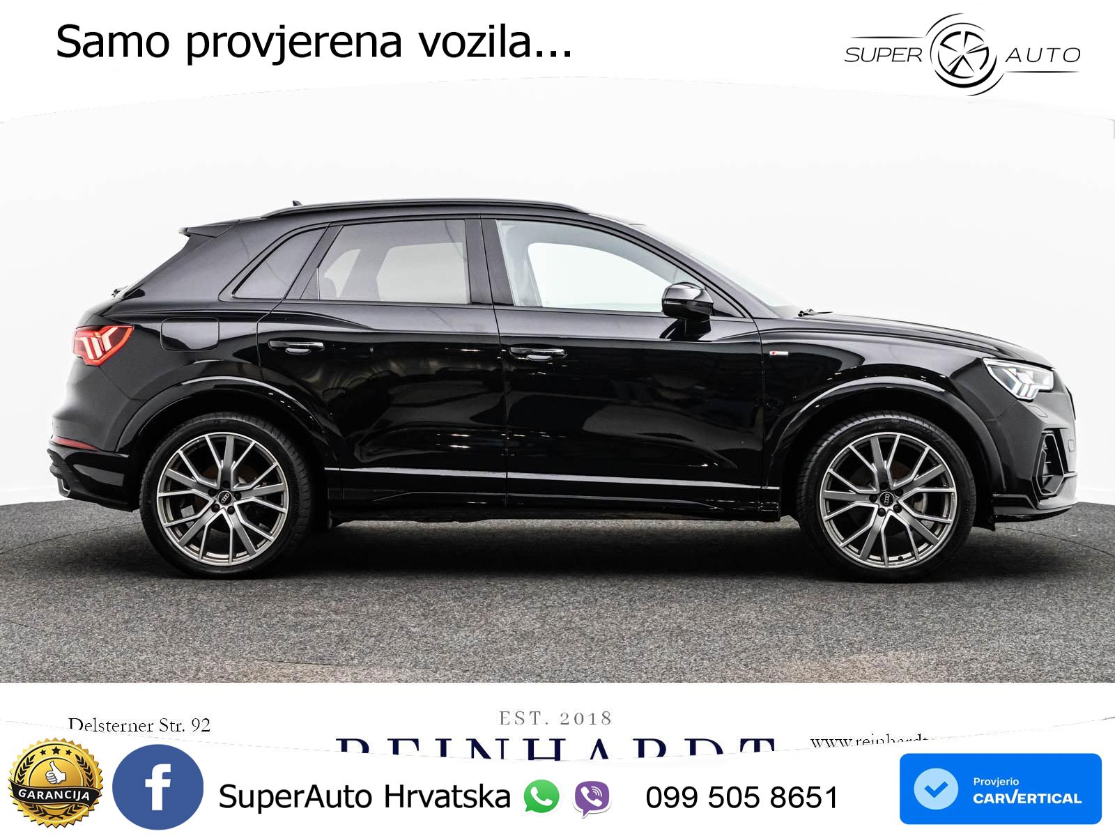 Audi Q3 35 TFSI (150 KS) S tronic 2x S line MATRIX+GR SJED+KAM