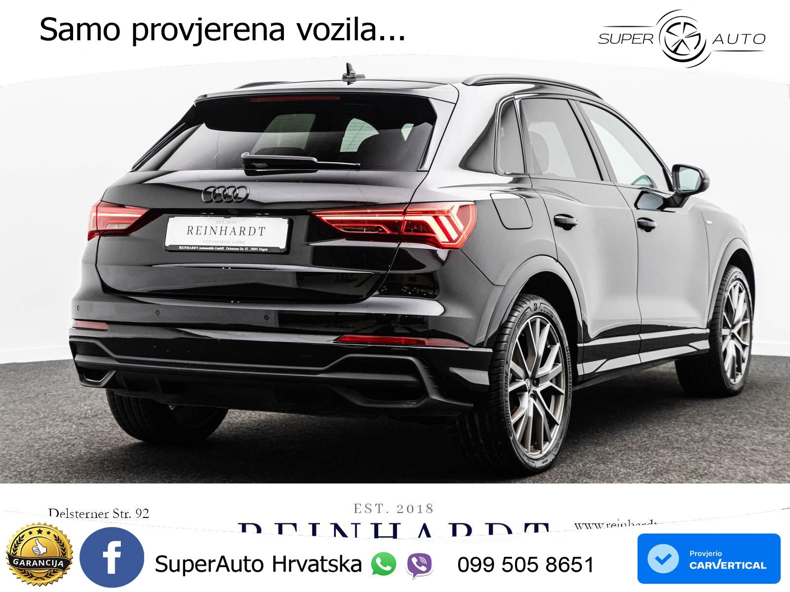 Audi Q3 35 TFSI (150 KS) S tronic 2x S line MATRIX+GR SJED+KAM