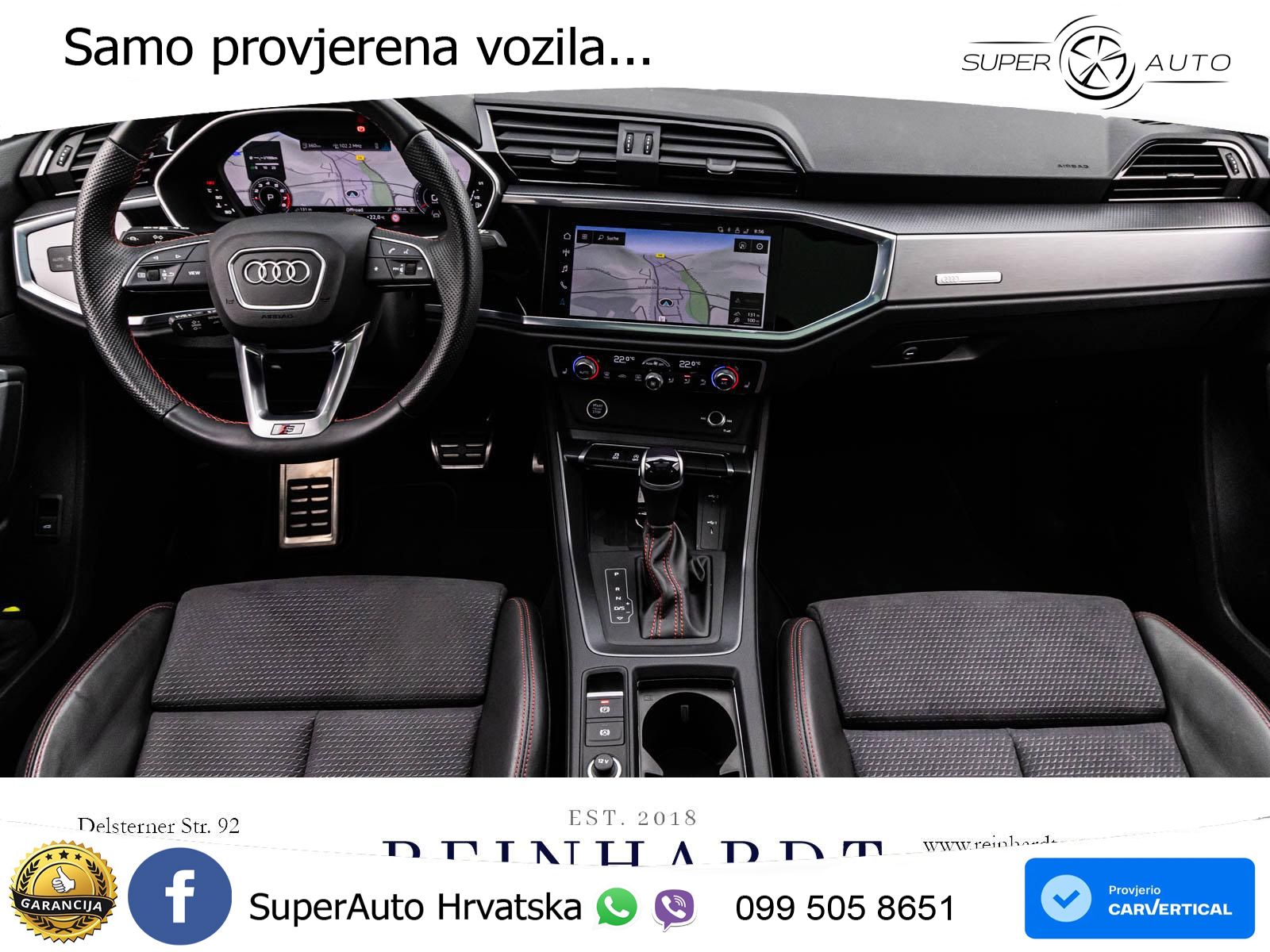 Audi Q3 35 TFSI (150 KS) S tronic 2x S line MATRIX+GR SJED+KAM