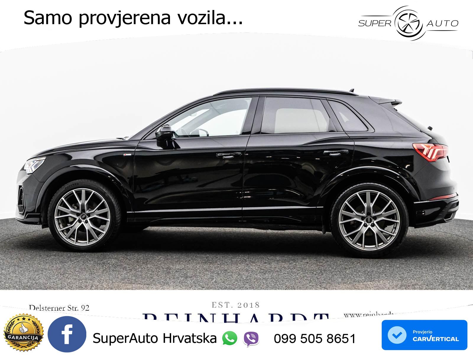 Audi Q3 35 TFSI (150 KS) S tronic 2x S line MATRIX+GR SJED+KAM