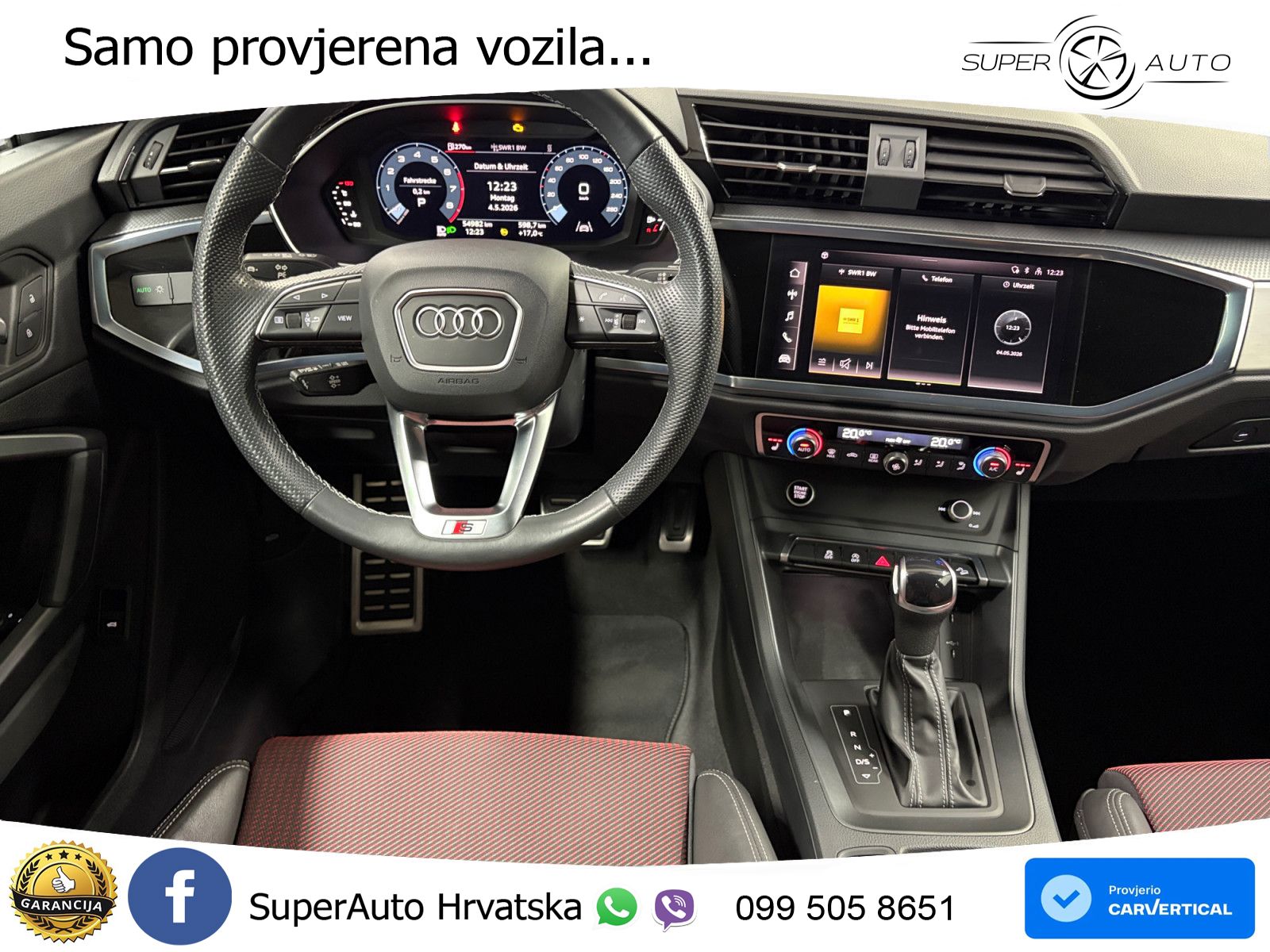 Audi Q3 40 TFSI (190 KS) quattro S tronic S line