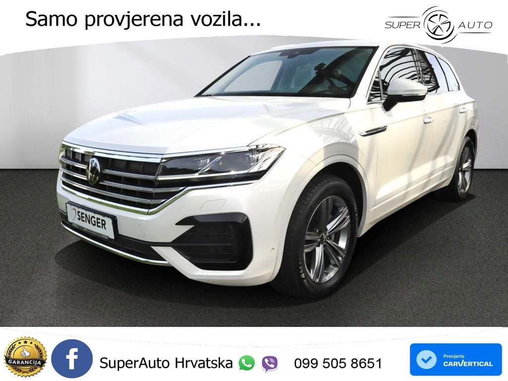 Volkswagen Touareg 3.0 V6 TDI (231 KS) 4MOTION Tiptronic R-Line ZRAČNI+ACC+4xGR SJED+KAM