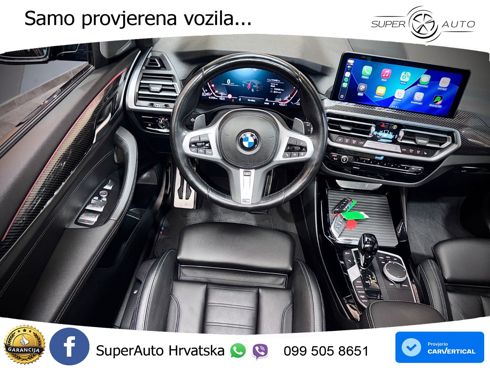 BMW X3 30d xDrive Steptronic M Sport LED+GR SJED+ACC