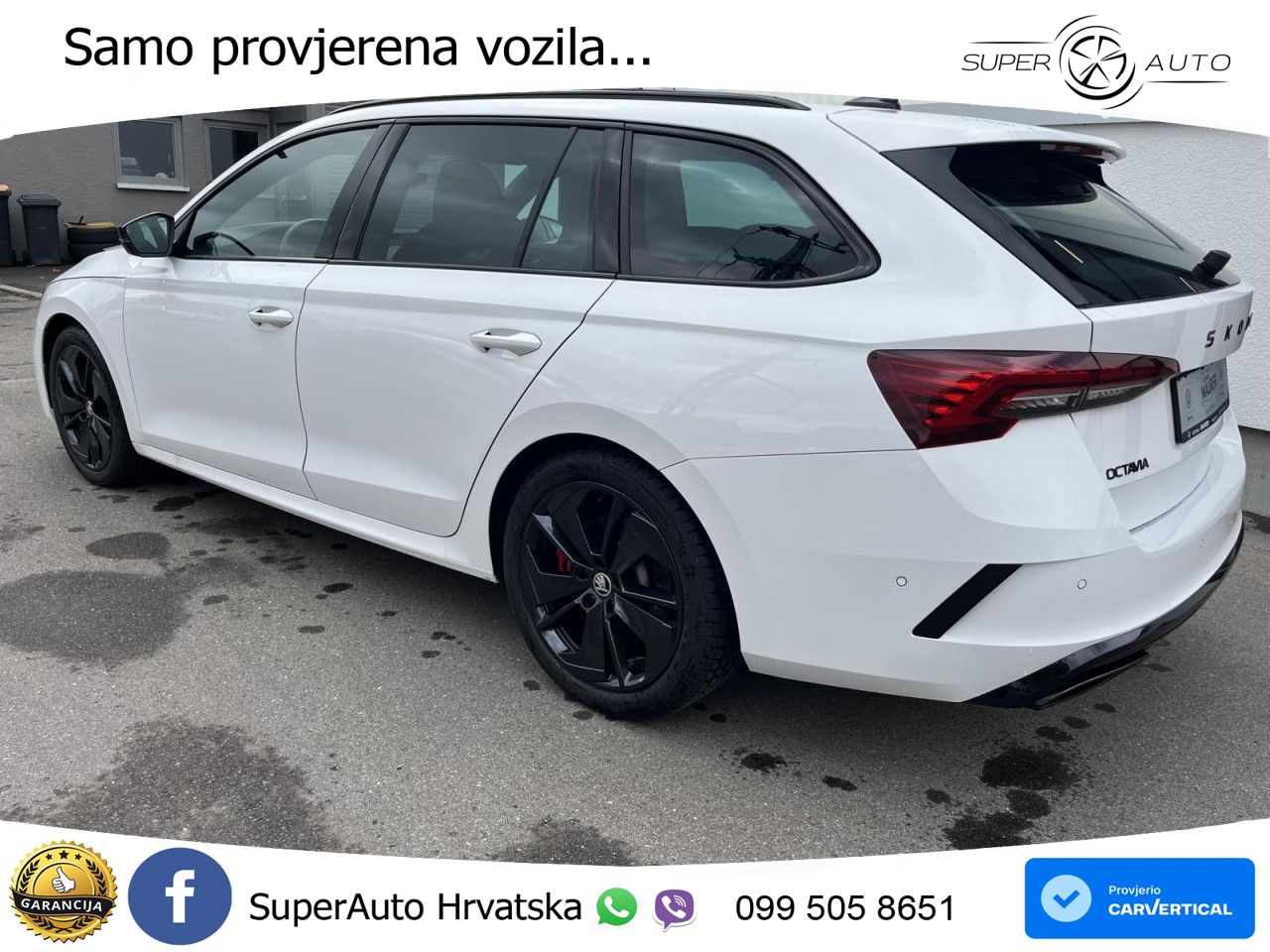 Škoda Octavia Combi RS 2.0 TSI (265 KS) DSG MATRIX+GR SJED+KAM