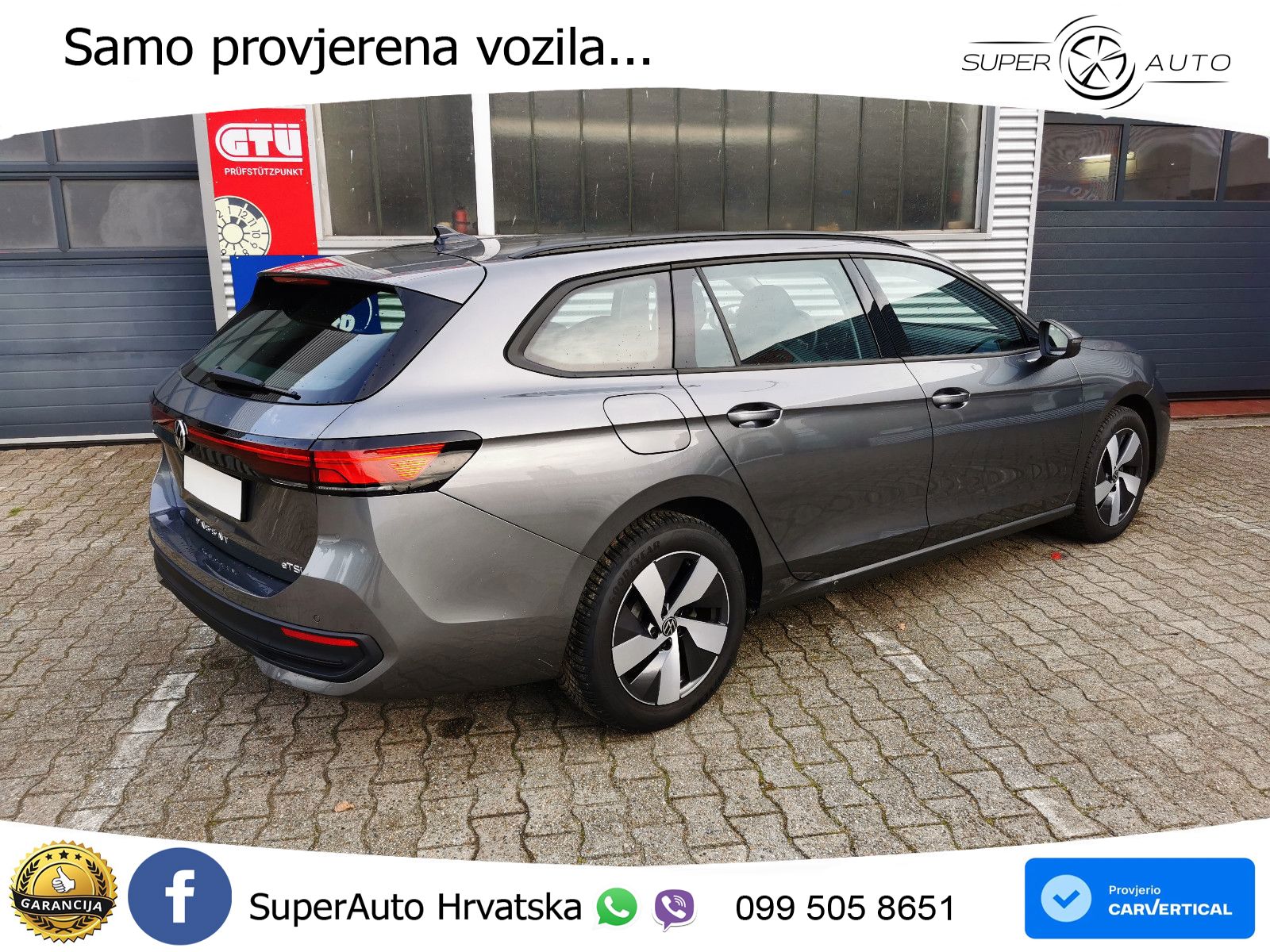 Volkswagen Passat Variant 1.5 eTSI (150 KS) DSG LED+GR SJED+ACC