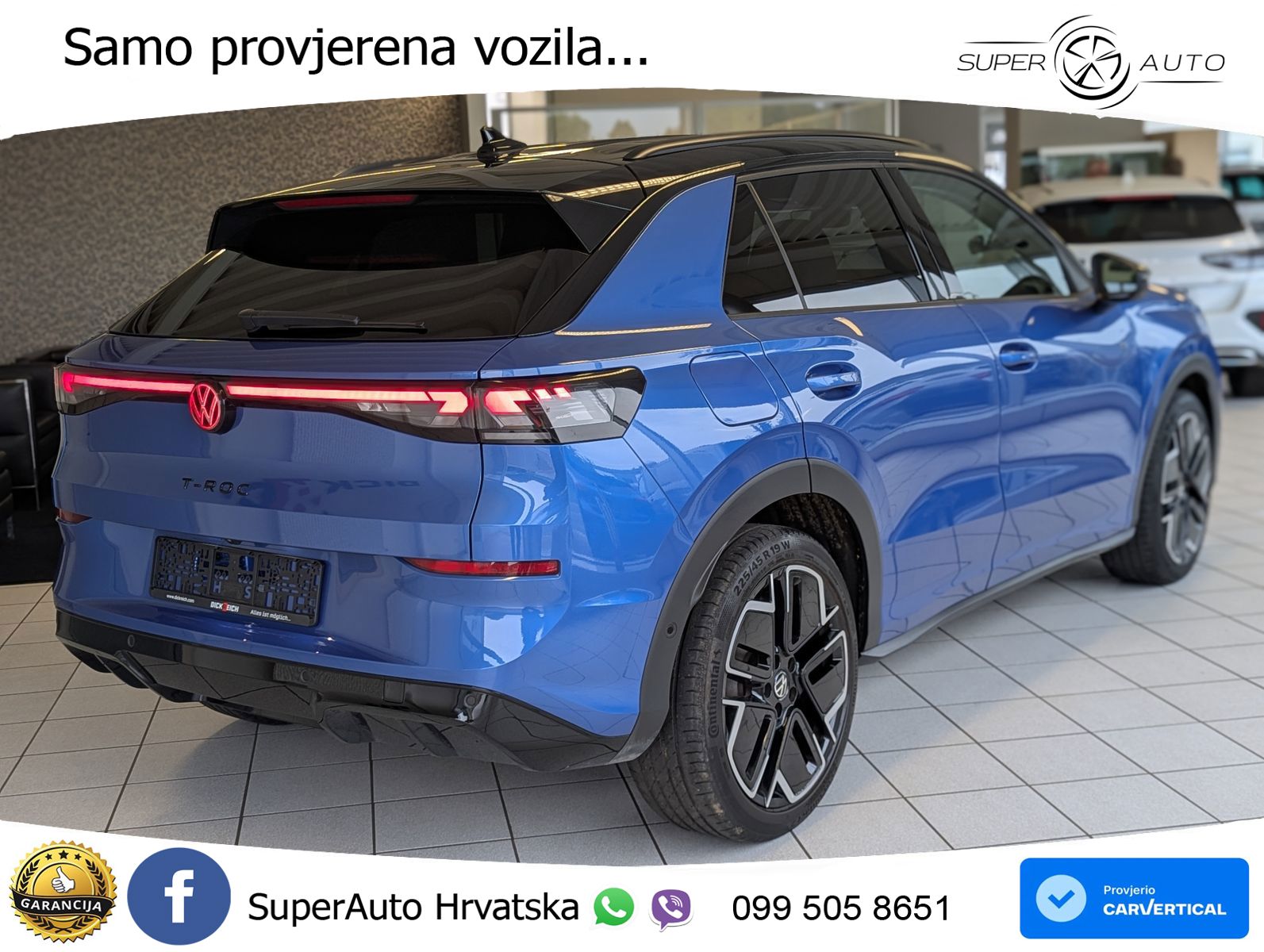Volkswagen T-Roc 1.5 eTSI (150 KS)  DSG LED+GR SJED+ACC
