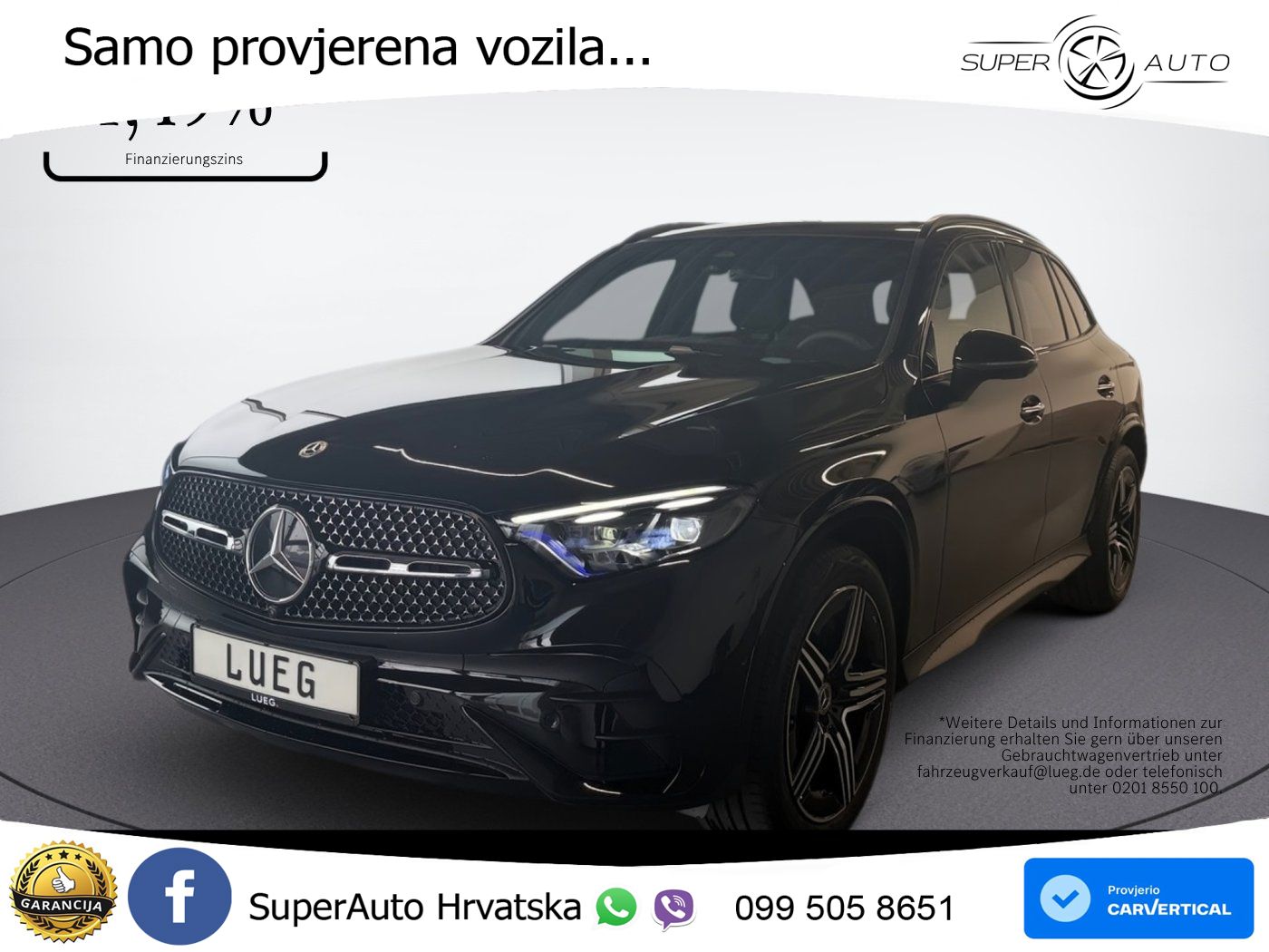 Mercedes GLC 220d (197 KS) 4MATIC 9G-TRONIC AMG ACC+GR SJED+360+PANO