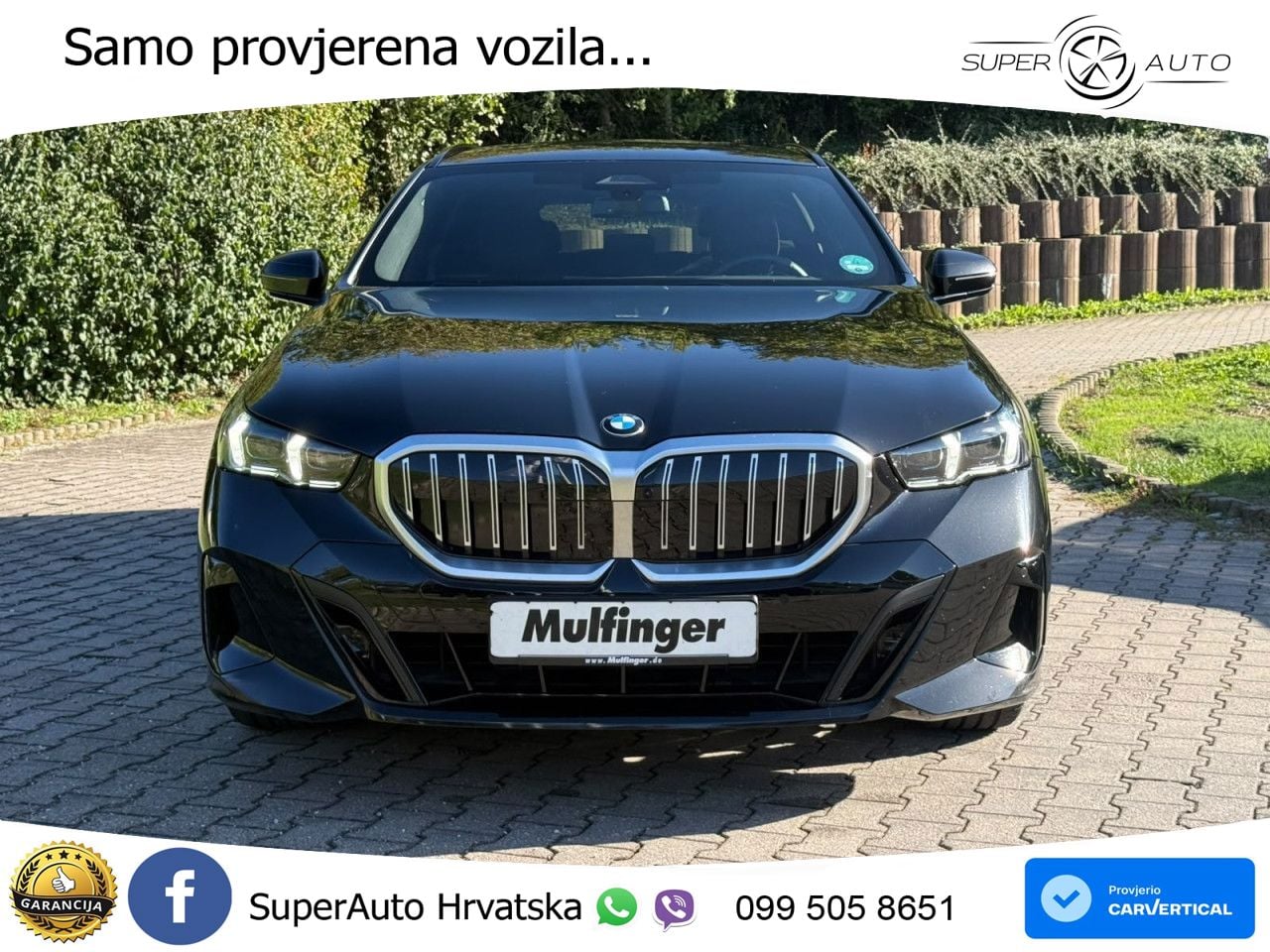 BMW 520d Touring (197 KS) xDrive Steptronic M Sport LED+GR SJED+ACC