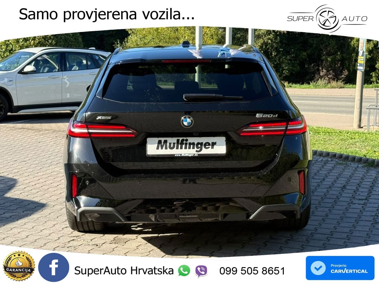 BMW 520d Touring (197 KS) xDrive Steptronic M Sport LED+GR SJED+ACC