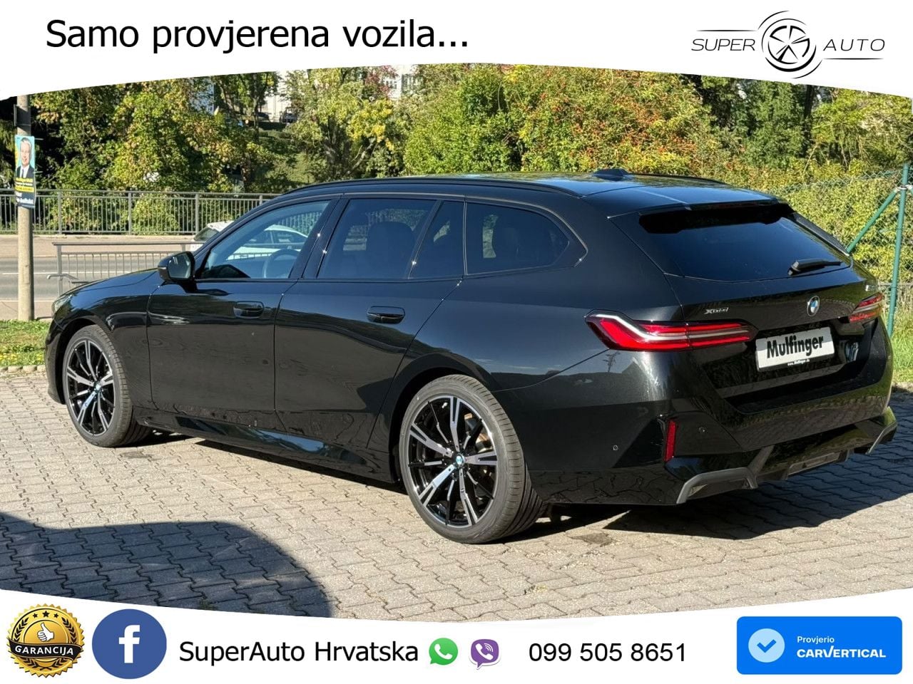 BMW 520d Touring (197 KS) xDrive Steptronic M Sport LED+GR SJED+ACC
