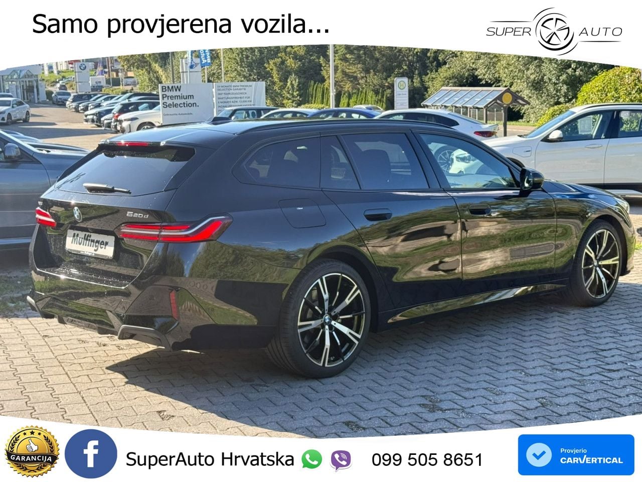 BMW 520d Touring (197 KS) xDrive Steptronic M Sport LED+GR SJED+ACC