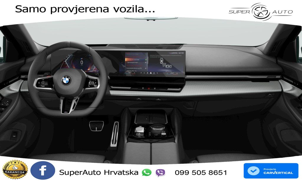 BMW 520d (197 KS) Steptronic M Sport ACC+HEAD+4xGR SJED+360+PANO