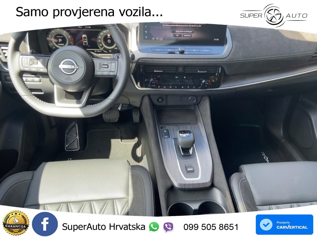 Nissan Qashqai 1.3 DIG-T (158 KS) Xtronic Tekna LED+GR SJED+ACC