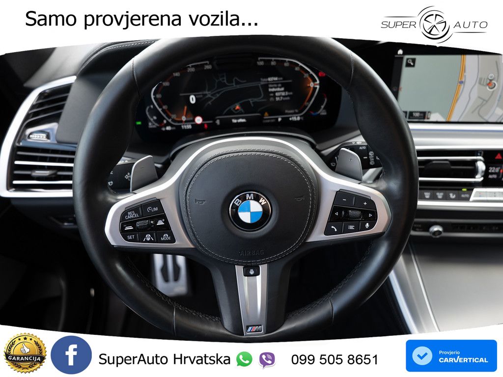 BMW X5 30d (286 KS) xDrive Steptronic M Sport ACC+HEAD+4xGR SJED+360+PANO