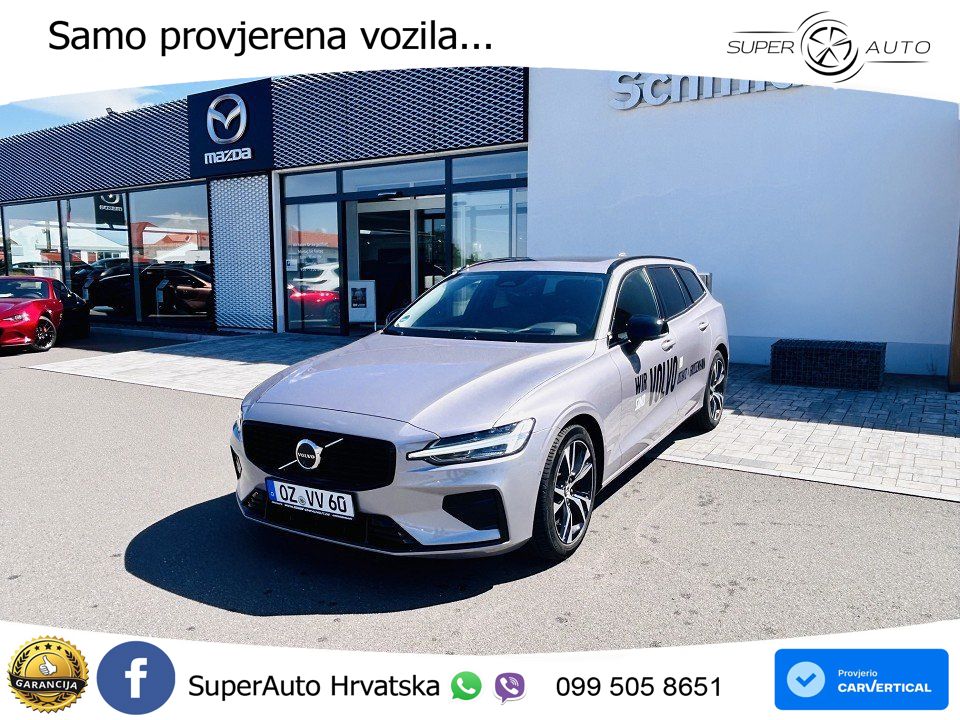Volvo V60 2.0 B4 Benzin DCT LED+GR SJED+ACC