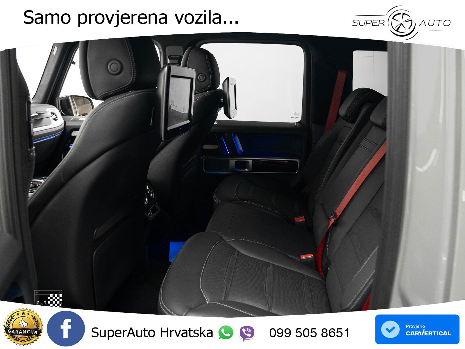 Mercedes AMG G 63 Long V8 (585 KS) 4MATIC 9G-TRONIC AMG SPEEDSHIFT PLUS LED+GR SJED+ACC